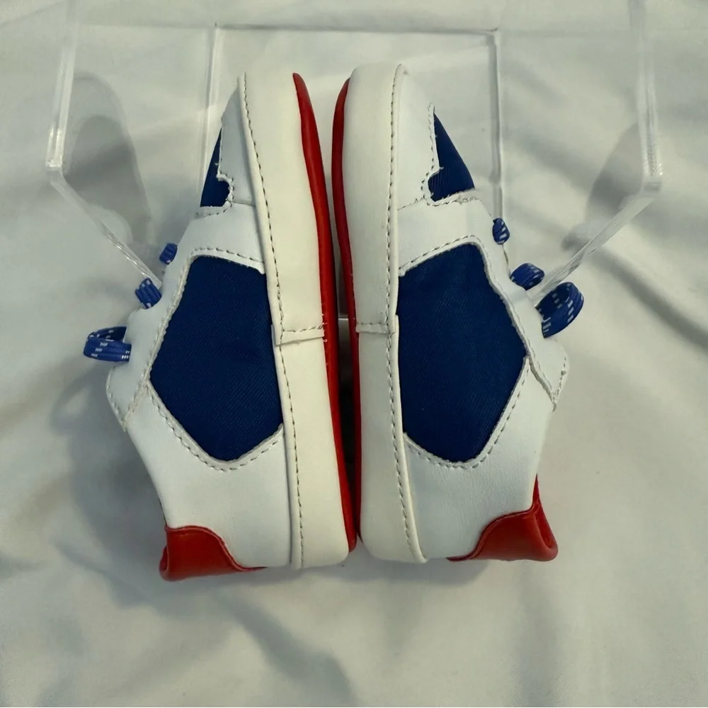 NWOT Polo Ralph Lauren Jessup Flag Crib Shoes